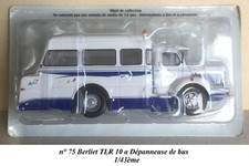 Berliet n° 75 TLR 10 a Dépanneuse de bus Artis RATP 1/43ème