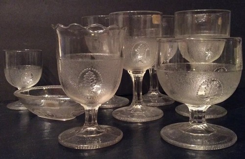 Set antique eapg boston - set,