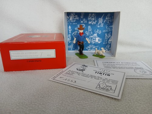 Tintin cow boy avec milou - avec,