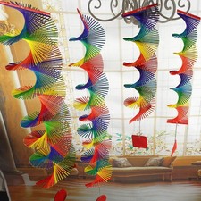 Carillon éolien coloré