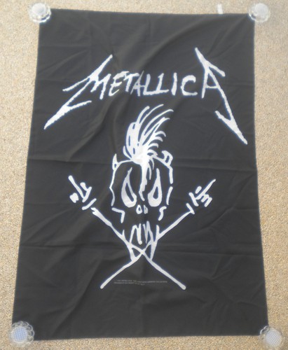 Metallica flag drapeau - metallica,
