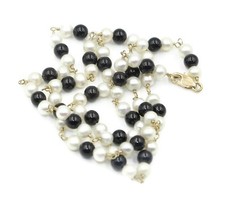 Black Onyx & Pearl 17"