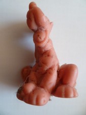 Figurine gomme ESSO Walt DISNEY - PLUTO version ORANGE