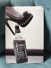 Plaque métal whisky Jack