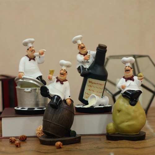 Chef figurine statue pays - figurine,