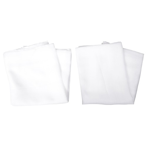Rideaux transparents blancs - rideaux,