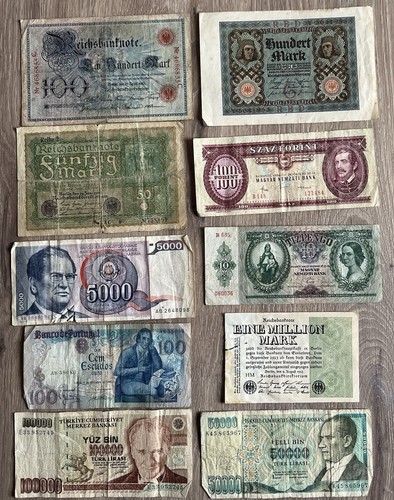 Lot billets du - 25,