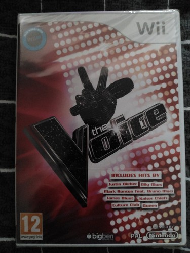 Jeu vidéo wii the - jeu, voice"