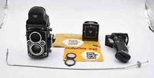 Appareil photo argentique Rolleiflex 3,5F TLR planaire 75 mm f/3,5 + ACCESSOIRES