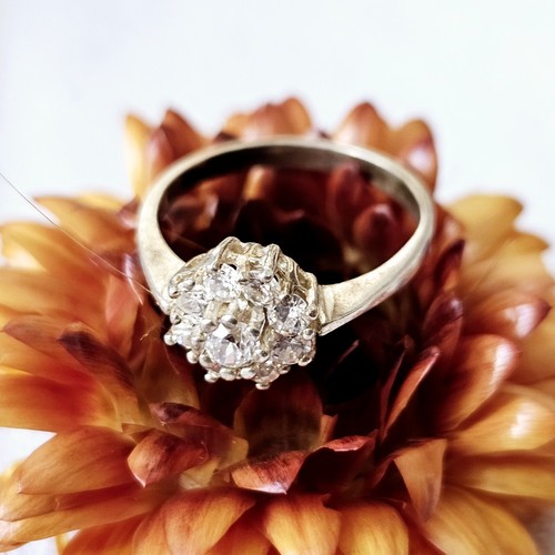 Bague solitaire vintage - bague,