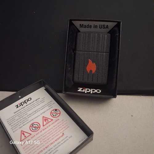 Zippo flame design noir - flame,