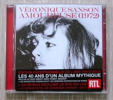 VERONIQUE SANSON - CD 40 ANS ALBUM AMOUREUSE (1972) + DVD Live CIRQUE ROYAL 2012