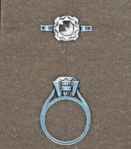 Gouaché joaillerie 1930 - gouaché,