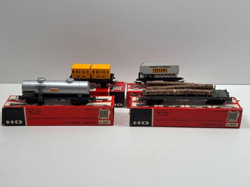 Jouef lot 4 wagons - 4,