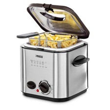 Mini Friteuse & Fondue – 12 L – Avec 6 fourchettes à fondue – Chauffage rapid...