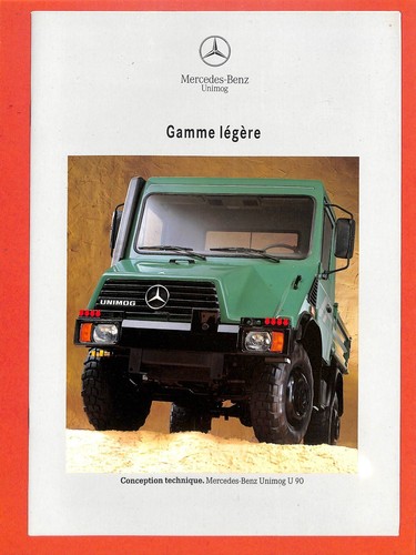 Mercedes unimog 90 gamme - mercedes,