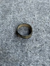 BAGUE POILU EBAUCHE TRENCH ART DE TRANCHEE FRANÇAIS ALLEMAND WWI WW1 14 18