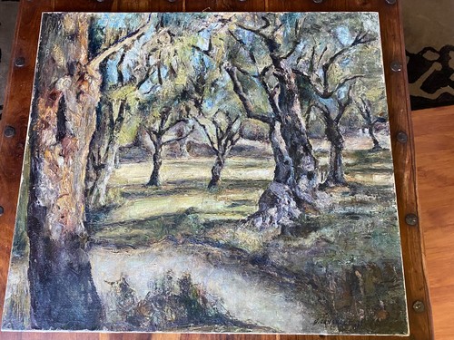 Peinture huile sur toile - peinture, l