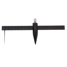 poterie en céramique boussole cercle cutter règle mesure étrier 1cm-34cm noir