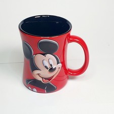 Ancien Mug Disney Mickey TASSE Disneystore 3D Relief Exclusif Land Rare Minnie 
