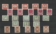 HONGRIE LOT 23 timbres
