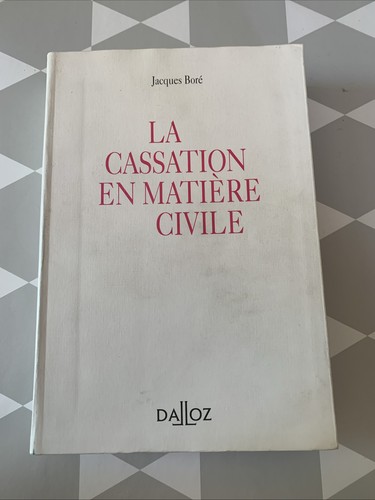 Livre droit c11 - jacques, boré