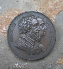 202r MEDAILLE HENRI IV LOUIS