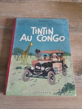 Les Aventures de TINTIN : Tintin Au Congo - B1 Edition Belge 1947 - Etat Correct