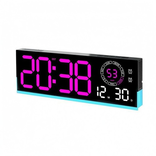 Horloge murale numérique led - horloge,