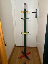 Porte manteau crayon style Pierre Sala vert