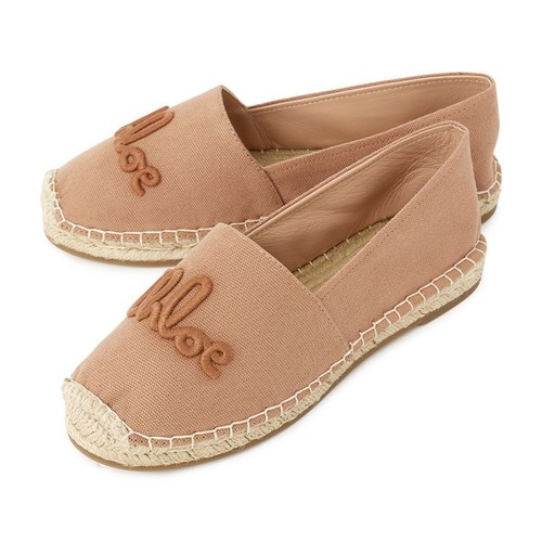 Chloe espadrilles logo pour - chloe,