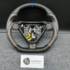 Volant carbone et cuir Tiptronic Porsche Cayman 987