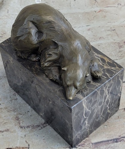 Bronze sculpture unique polar - bronze,