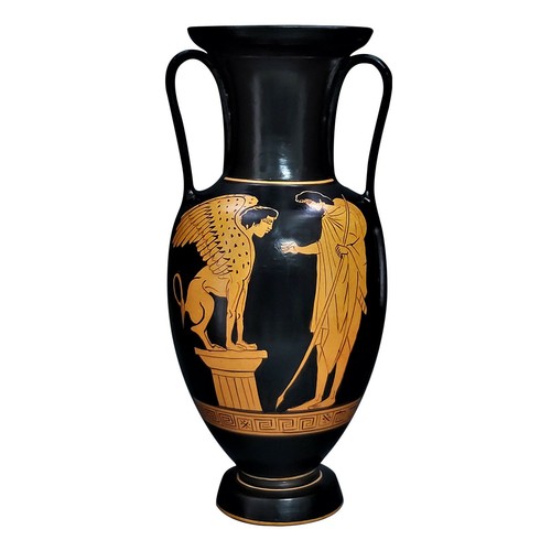 Vase amphore œdipe sphinx - Œdipe,