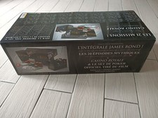 INTEGRALE JAMES BOND "Les 21 missions" ainsi que le jeu de poker officiel.
