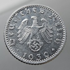 ALLEMAGNE 50 PFENNIG 1939 G