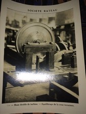 PHOTOGRAPHIES INDUSTRIELLES De La SOCIÉTÉ RATEAU. DIX Clichés .