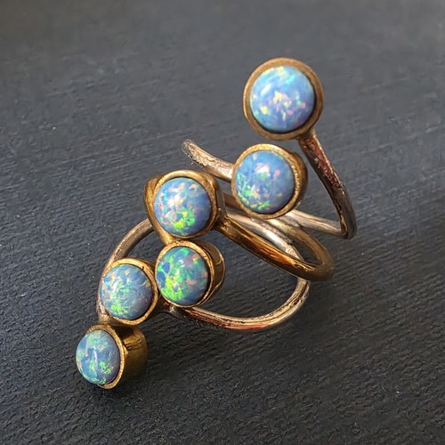 Bague longue bandeau - bague,