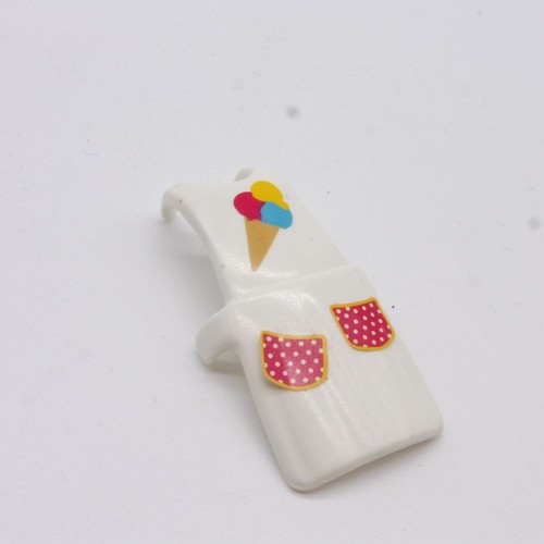 43664 playmobil tablier - tablier, blanc