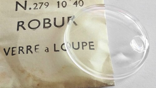 Verre montre loupe - montre, a