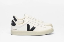 Veja Campo Chaussures Blanche Et Noir   Leather Pointure 40  Boîte Neuf Basket