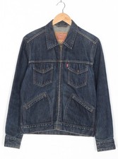 LEVI’S 70509 04 Vintage Zip Up Jean Denim Trucker Jacket Homme Taille M MJ5846