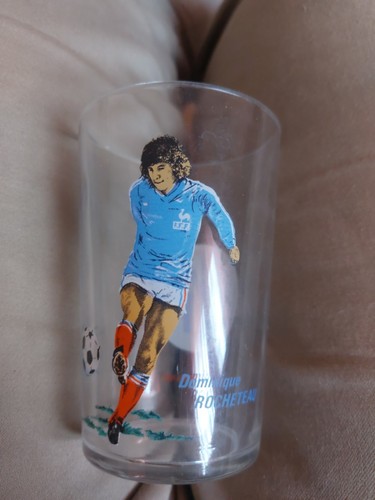 Superbe verre moutarde - superbe,