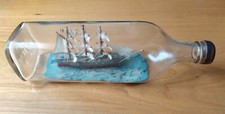 BATEAU EN BOUTEILLE  TROIS-MATS - Vintage