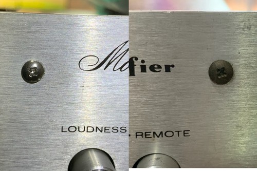 New marantz faceplate - 4, screws