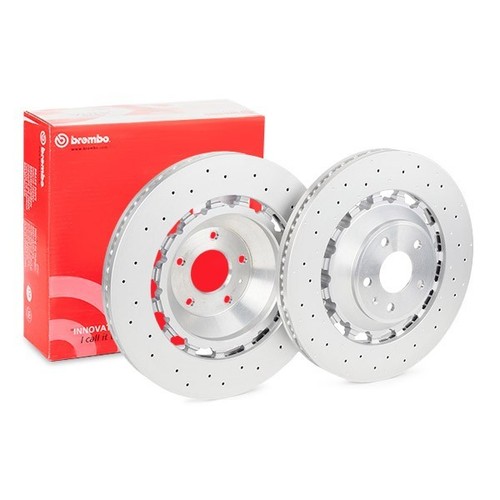 Set disques frein avant - de,