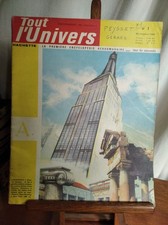 1961 - TOUT L'UNIVERS - N°1 du 25/10 au N°8 du 13/12  + N°10 du 27/12 - Hachette