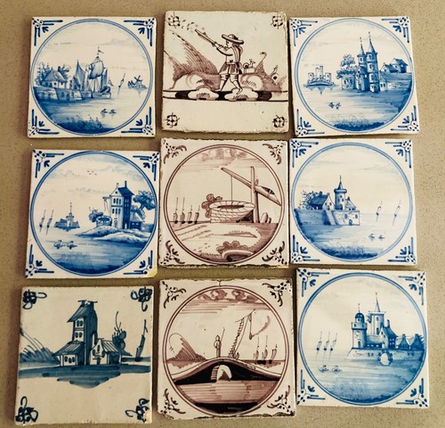 Lot carreaux faience - lot,