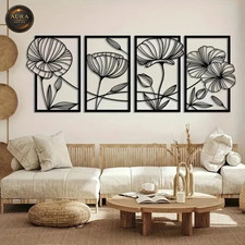 Décoration murale fleurs 74