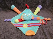 Doudou lion multicolore éveil Babysun Etat neuf